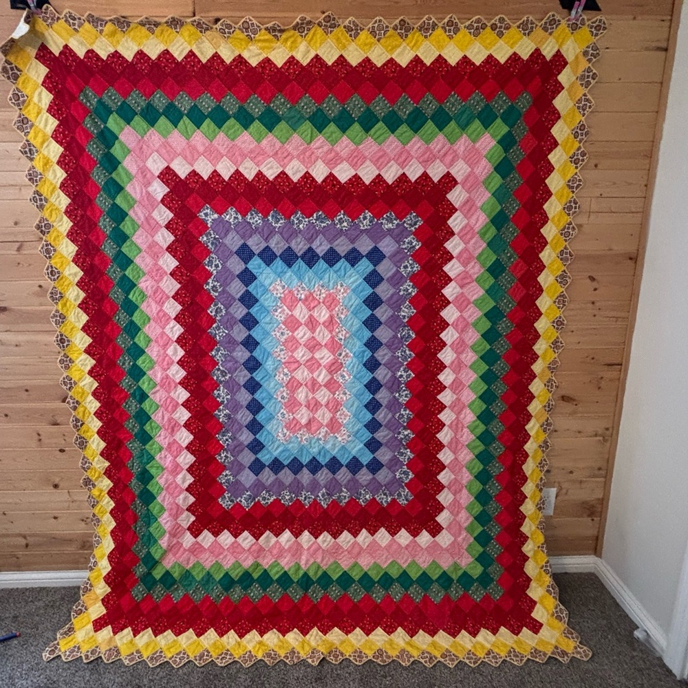 Red and Pink Quilts Vibrant Bedding